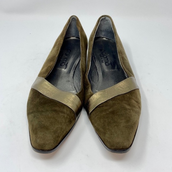 Paloma, Made In Italy, Dark Green Slip On Shoes - Picture 4 of 8